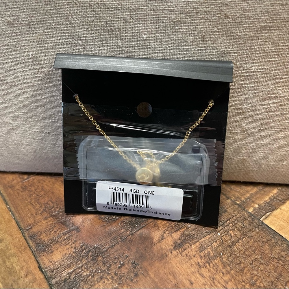 Coach | Bar Logo Necklace | Rose Gold 16”-18” NWT - Picture 2 of 5